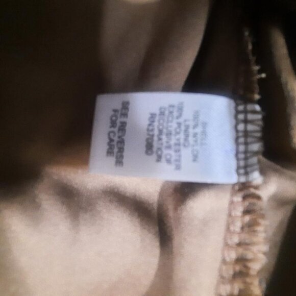 Guess Womens Metallic Long Sleeve Tunic V Neck Sweater Size Small - Picture 5 of 7